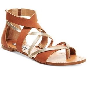 Steve Madden Honore Cognac Sandals 7.5